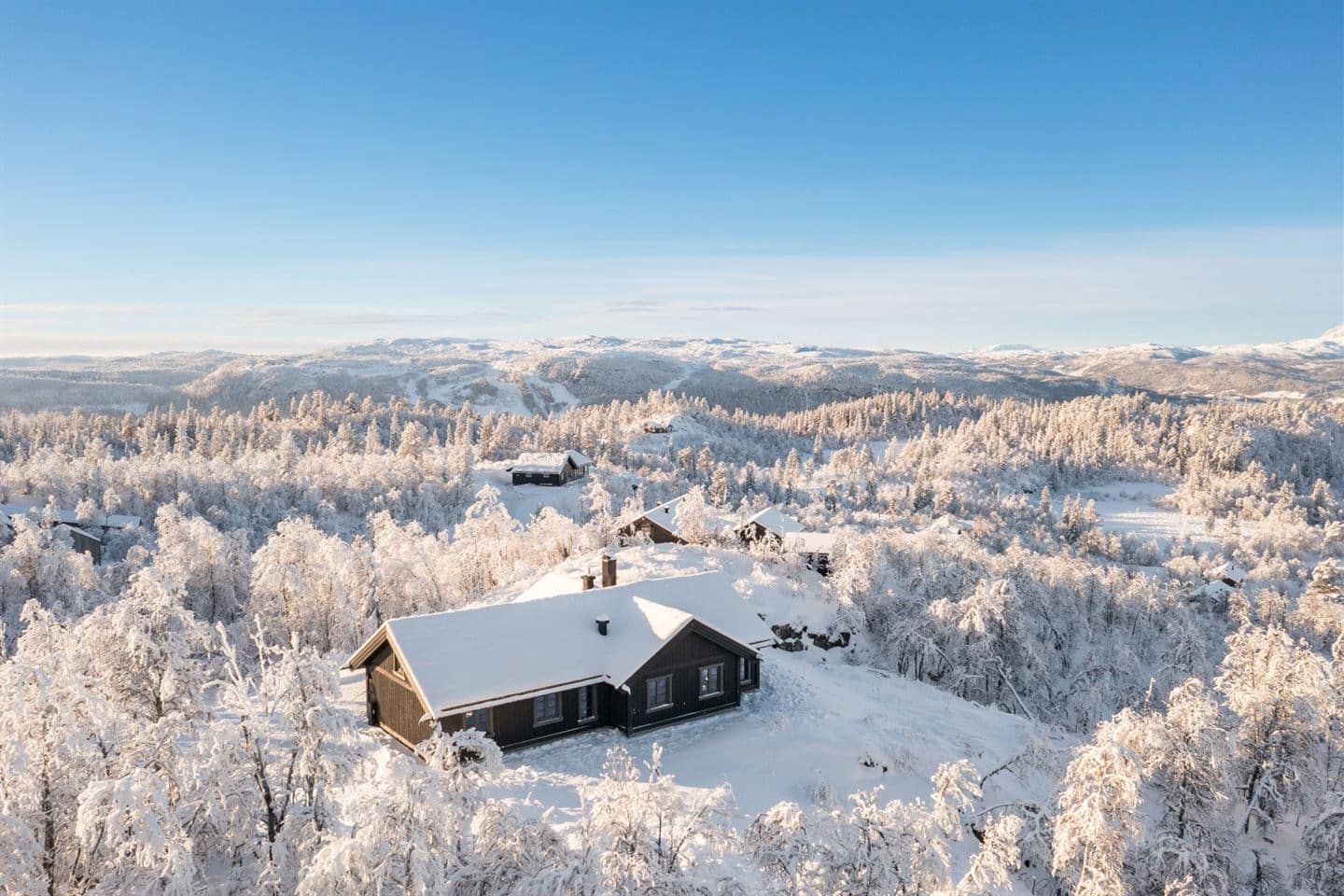 Vrijstaande houten bungalow in een prachtige natuurlijke omgeving